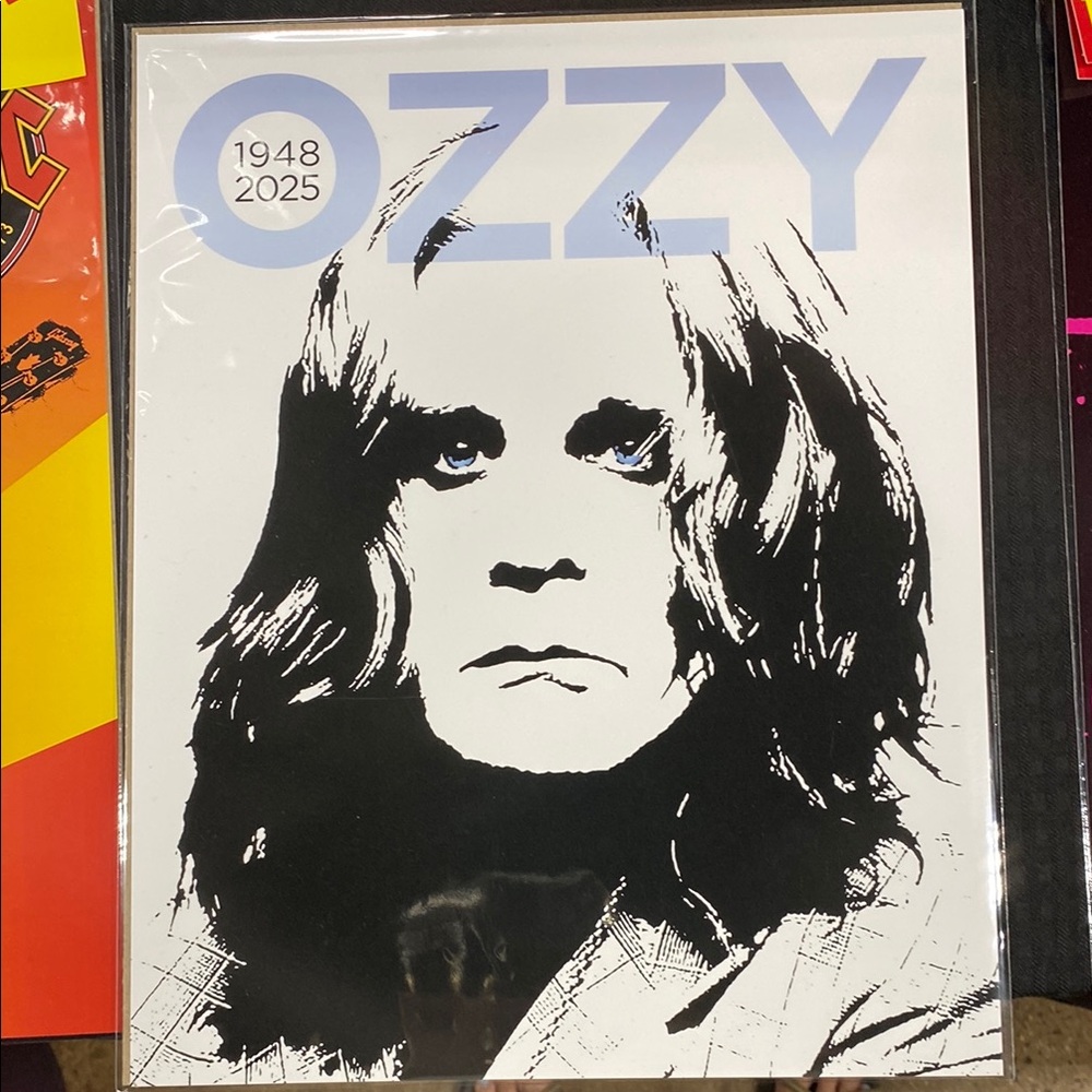 Ozzy Osbourne print . 11x14 - Picture 1 of 1